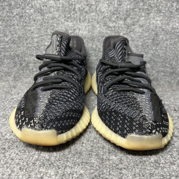 Adidas Yeezy Boost 350 V2 Shoes Sneakers Mens Size 7 Black Gray Carbon FZ5000 - Picture 2 of 9